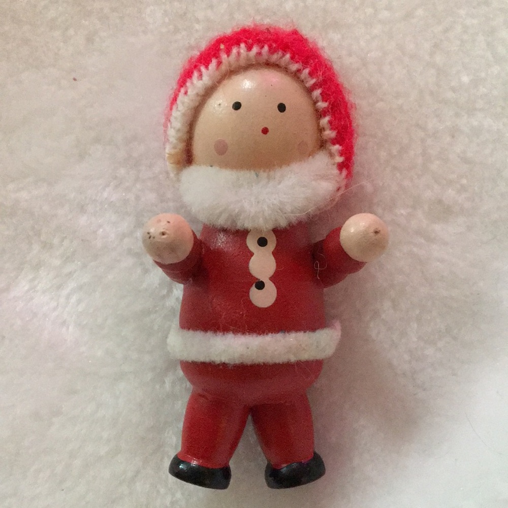 Festive Santa Claus Toy Figurine Ornament